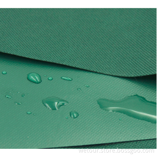 Medical PVC Waterproof 100% Polyester Protective Fabric